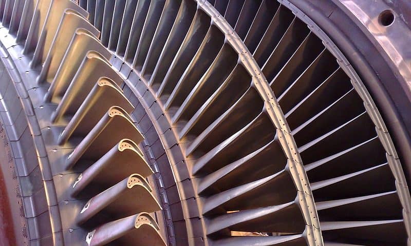 Gas turbine used by Petrotech in North America, Europe, and Middle East