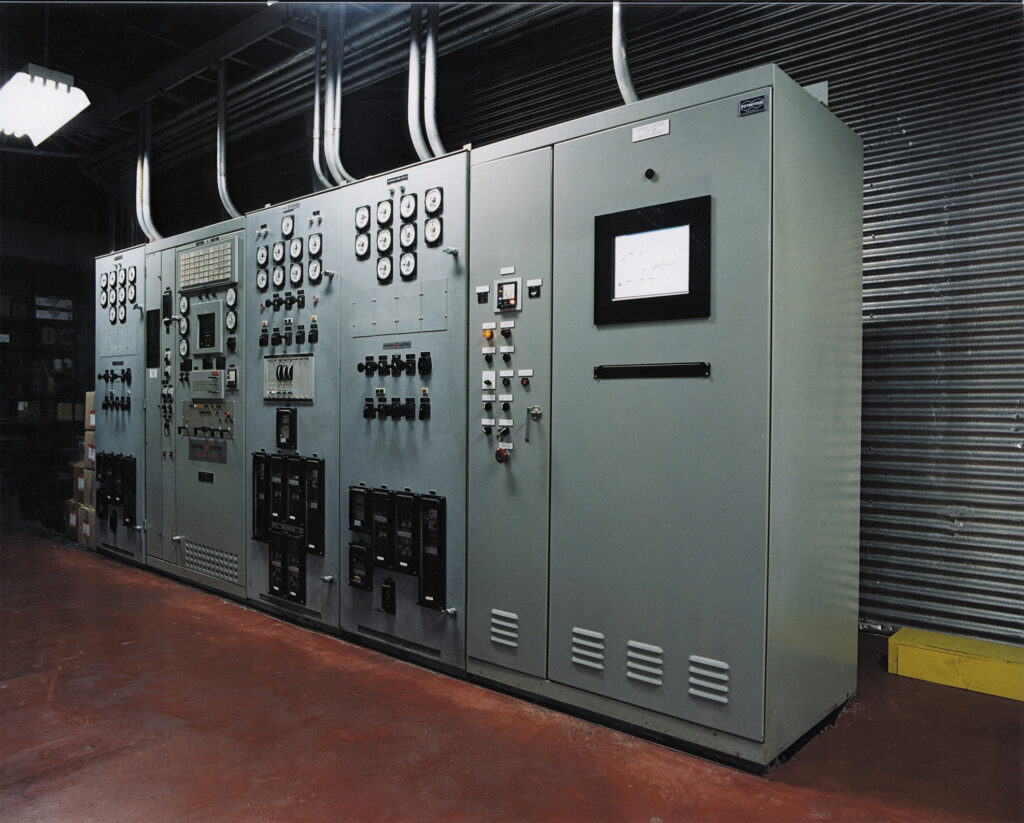 Generator Panel providing controls for load sharing vs load balancing