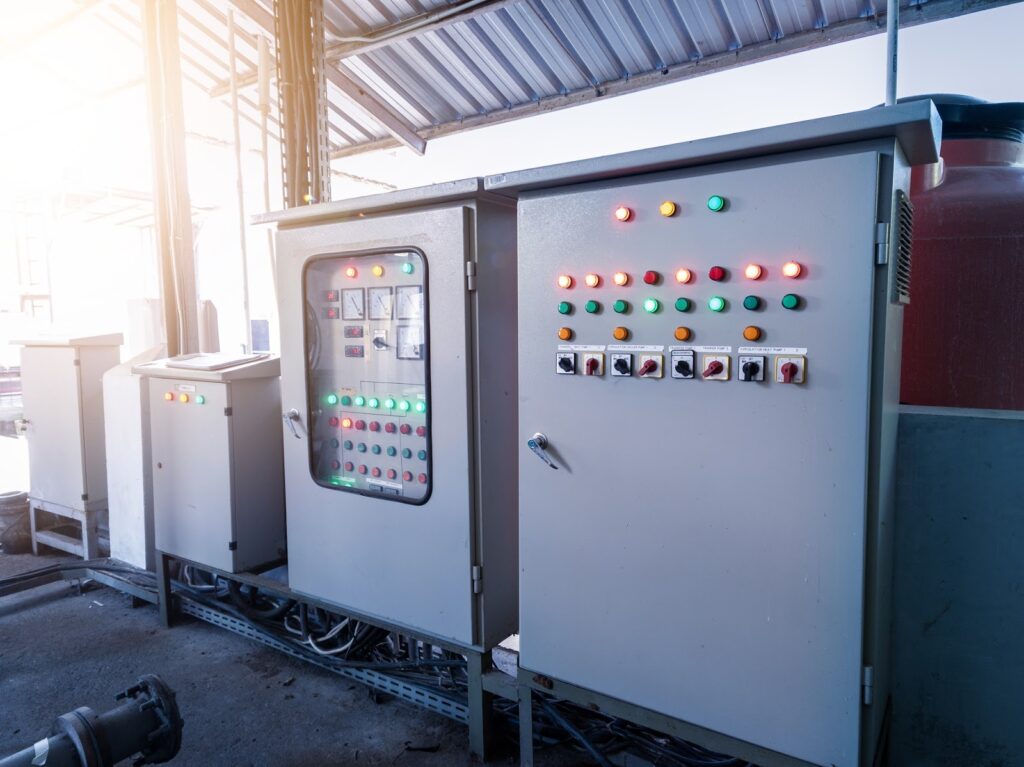 Industrial Control Panel for Refrigeration Compressor Units in Refining